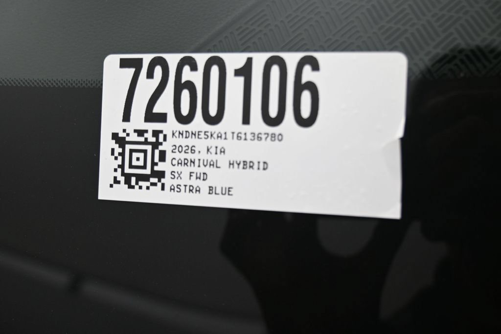 New 2026 Kia Carnival SX w/ SX Dark Edition Package FWD image 13