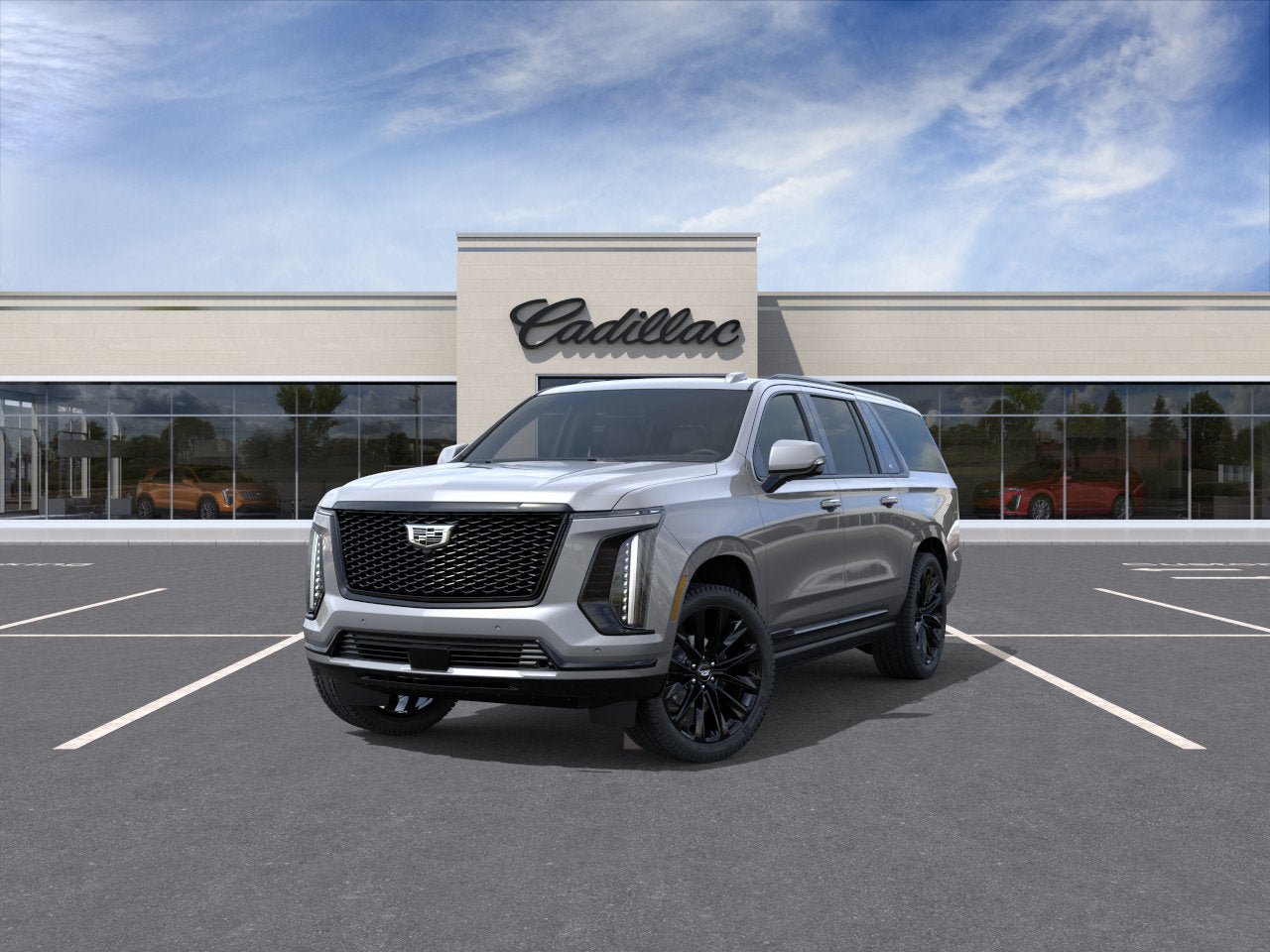 New 2026 Cadillac Escalade ESV Platinum Sport w/ LPO, ONYX Package AWD/4WD image 8
