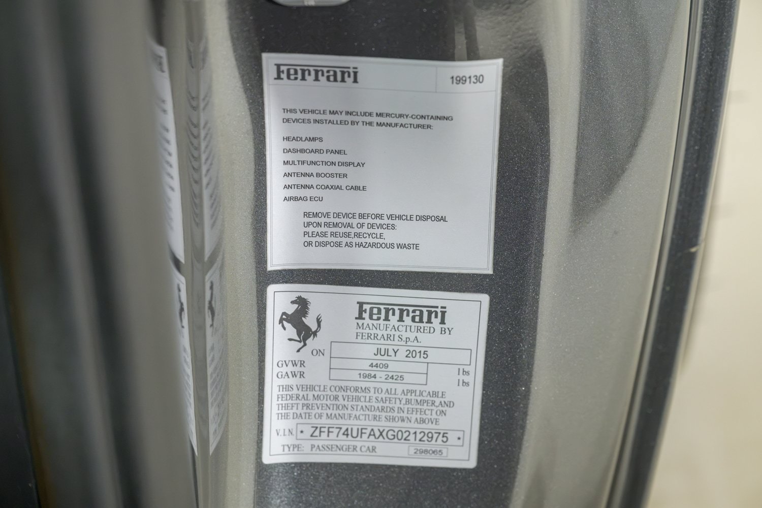 Used 2016 Ferrari F12 Berlinetta RWD image 24