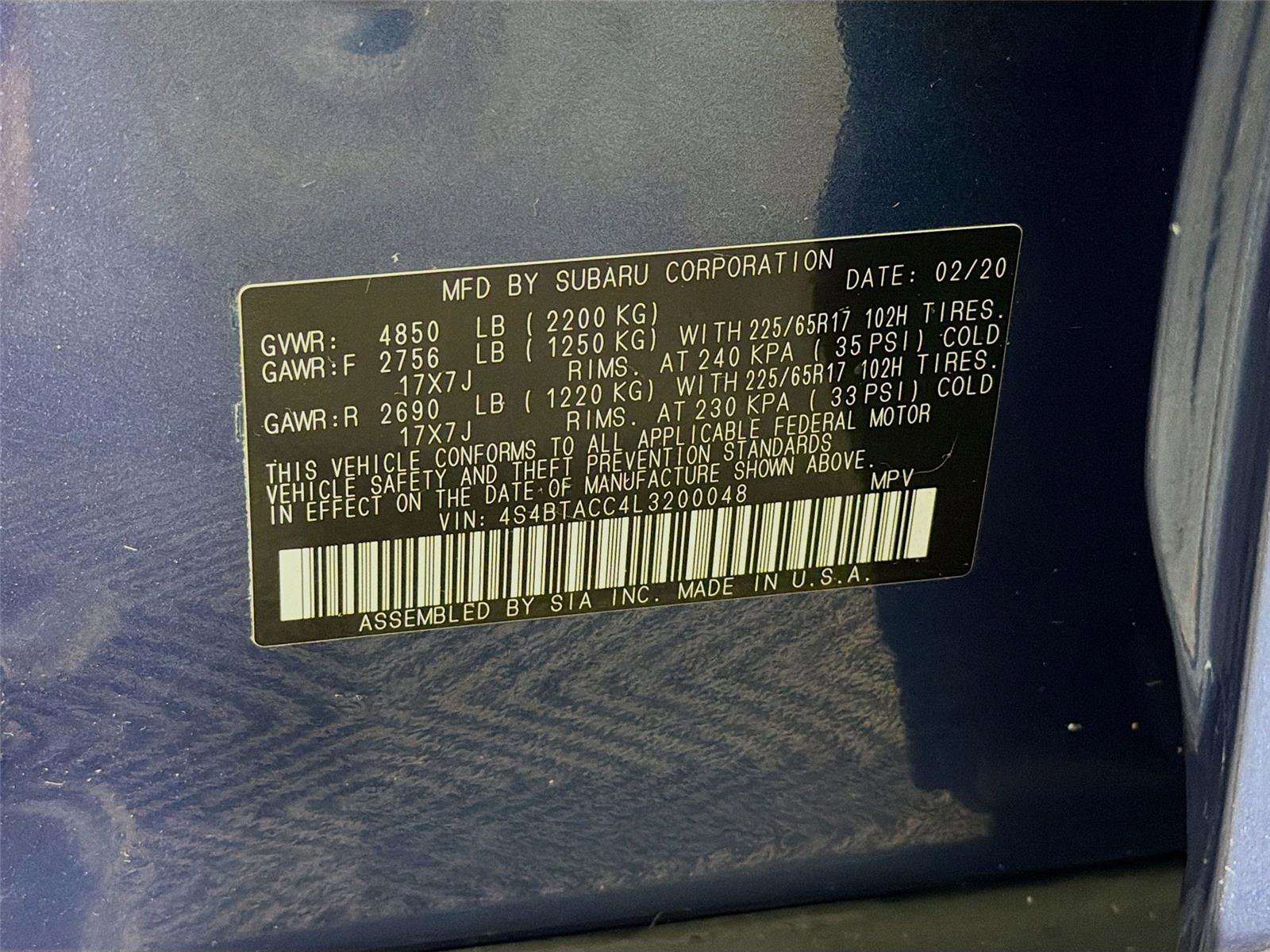 Used 2020 Subaru Outback Premium image 29