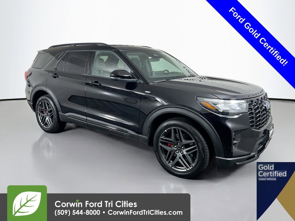 Certified 2025 Ford Explorer ST-Line w/ ST-Line Street Pack 360° Tour
