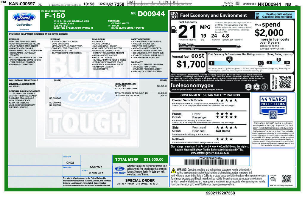Used 2022 Ford F150 XL RWD image 27
