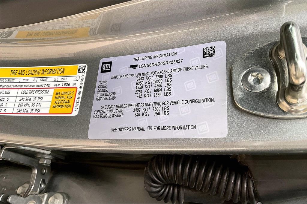 Used 2025 Chevrolet Suburban Z71 AWD/4WD image 5