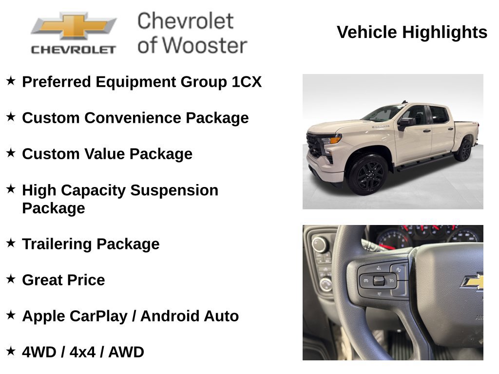 New 2026 Chevrolet Silverado 1500 Custom AWD/4WD image 2