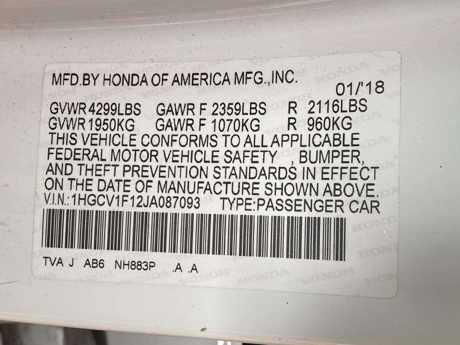 Used 2018 Honda Accord LX image 26