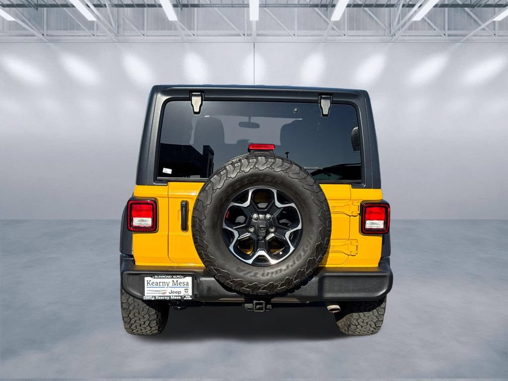 Certified 2021 Jeep Wrangler Unlimited Sport AWD/4WD image 5