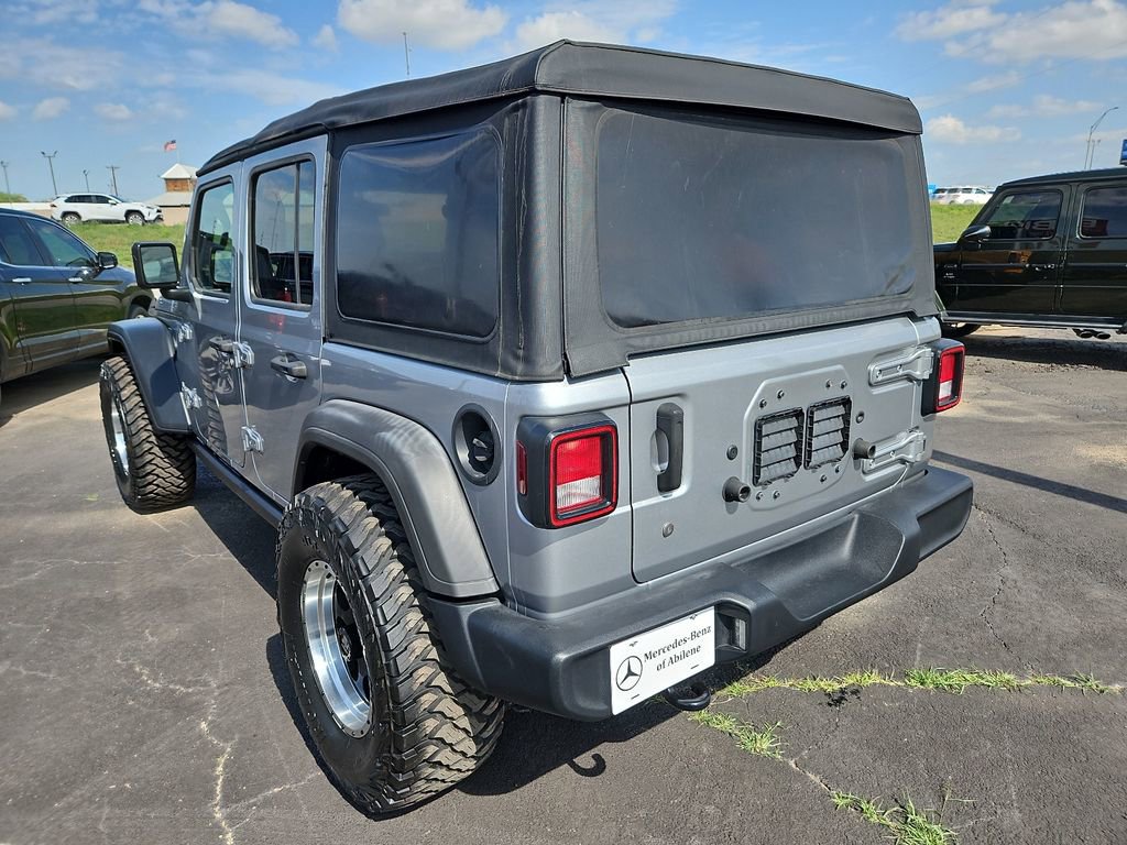Used 2018 Jeep Wrangler Unlimited Sport AWD/4WD image 5