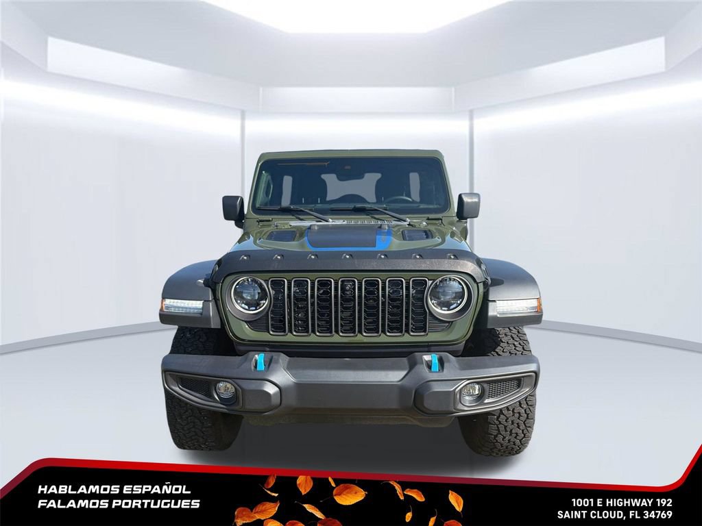 Used 2024 Jeep Wrangler Unlimited Rubicon 4xe w/ Technology Group AWD/4WD image 9