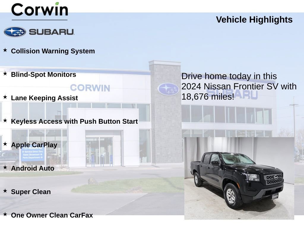 Used 2024 Nissan Frontier SV image 6