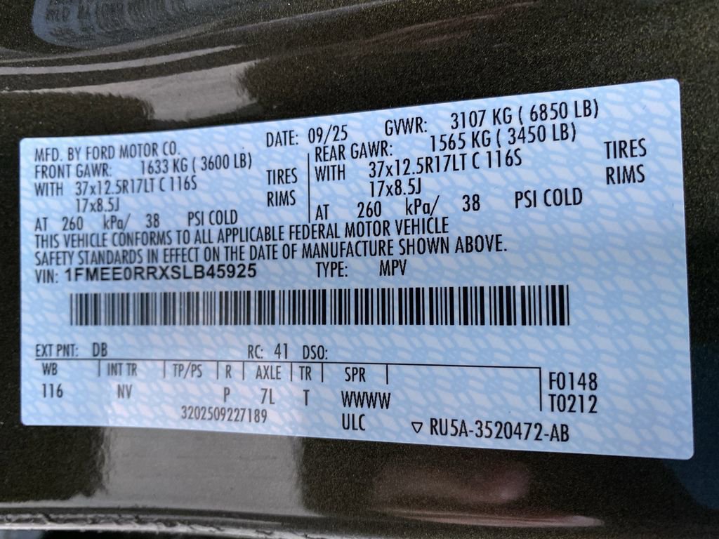 New 2025 Ford Bronco Raptor image 55