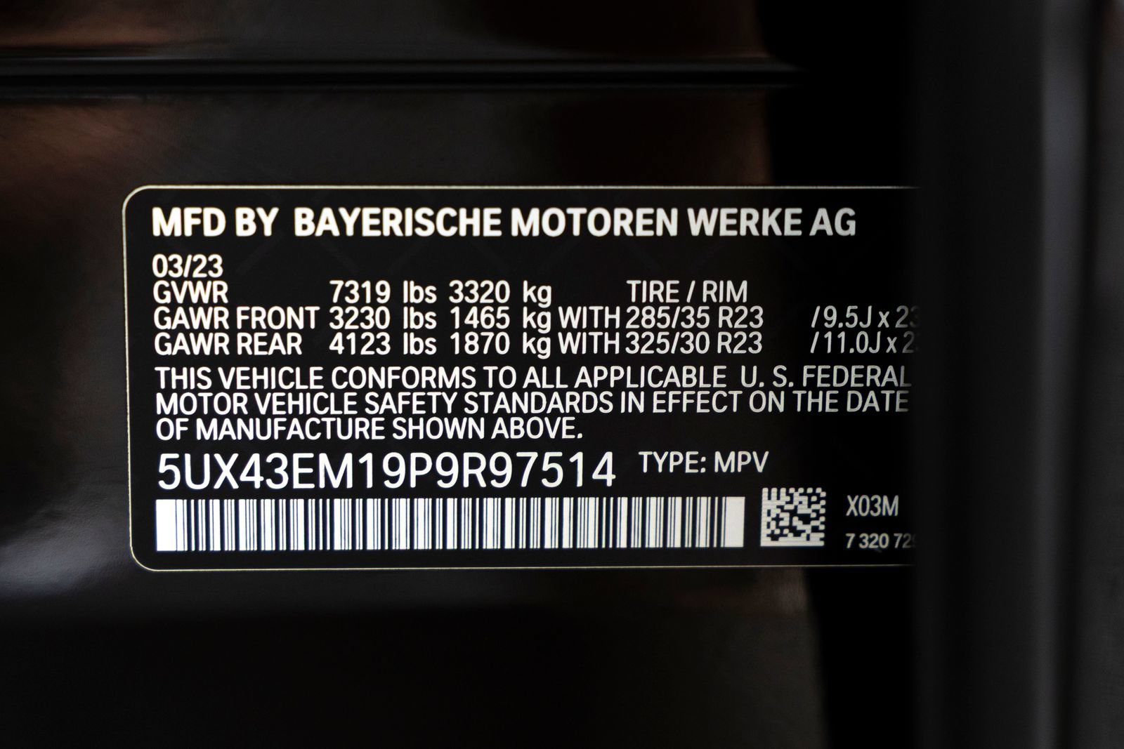 Used 2023 BMW ALPINA XB7 AWD/4WD image 44