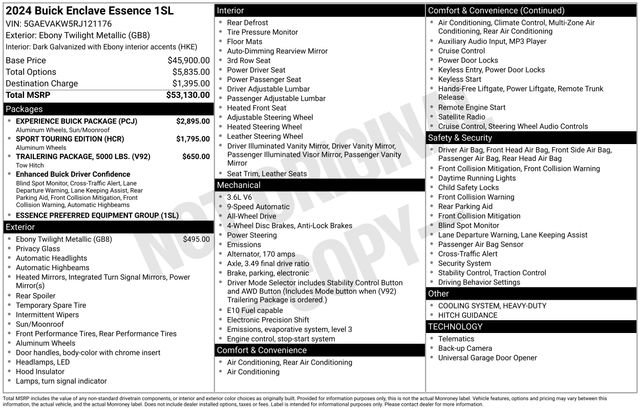 Used 2024 Buick Enclave Essence w/ Experience Buick Package image 10