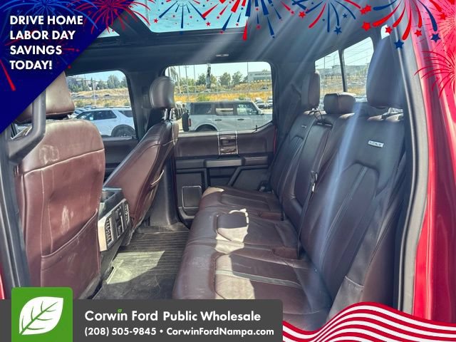 Used 2015 Ford F150 Platinum w/ Technology Package AWD/4WD image 13
