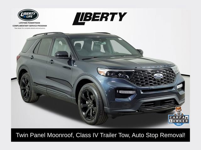 Certified 2022 Ford Explorer ST-Line w/ Class IV Trailer Tow Package AWD/4WD image 1