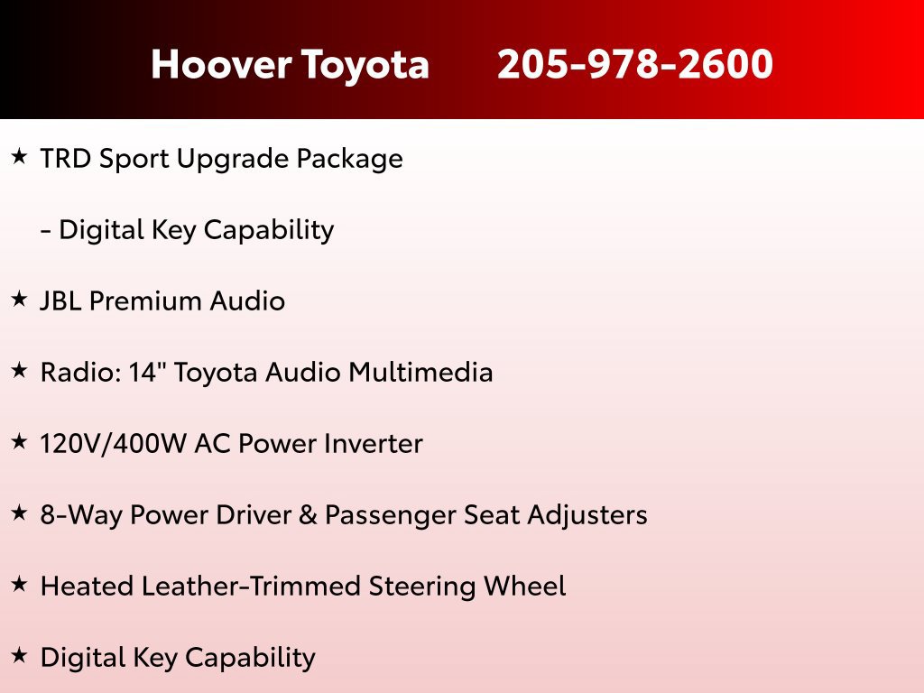 Used 2024 Toyota Tacoma TRD Sport w/ TRD Sport Upgrade Package RWD image 7