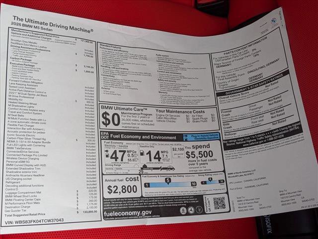 New 2026 BMW M5 image 20