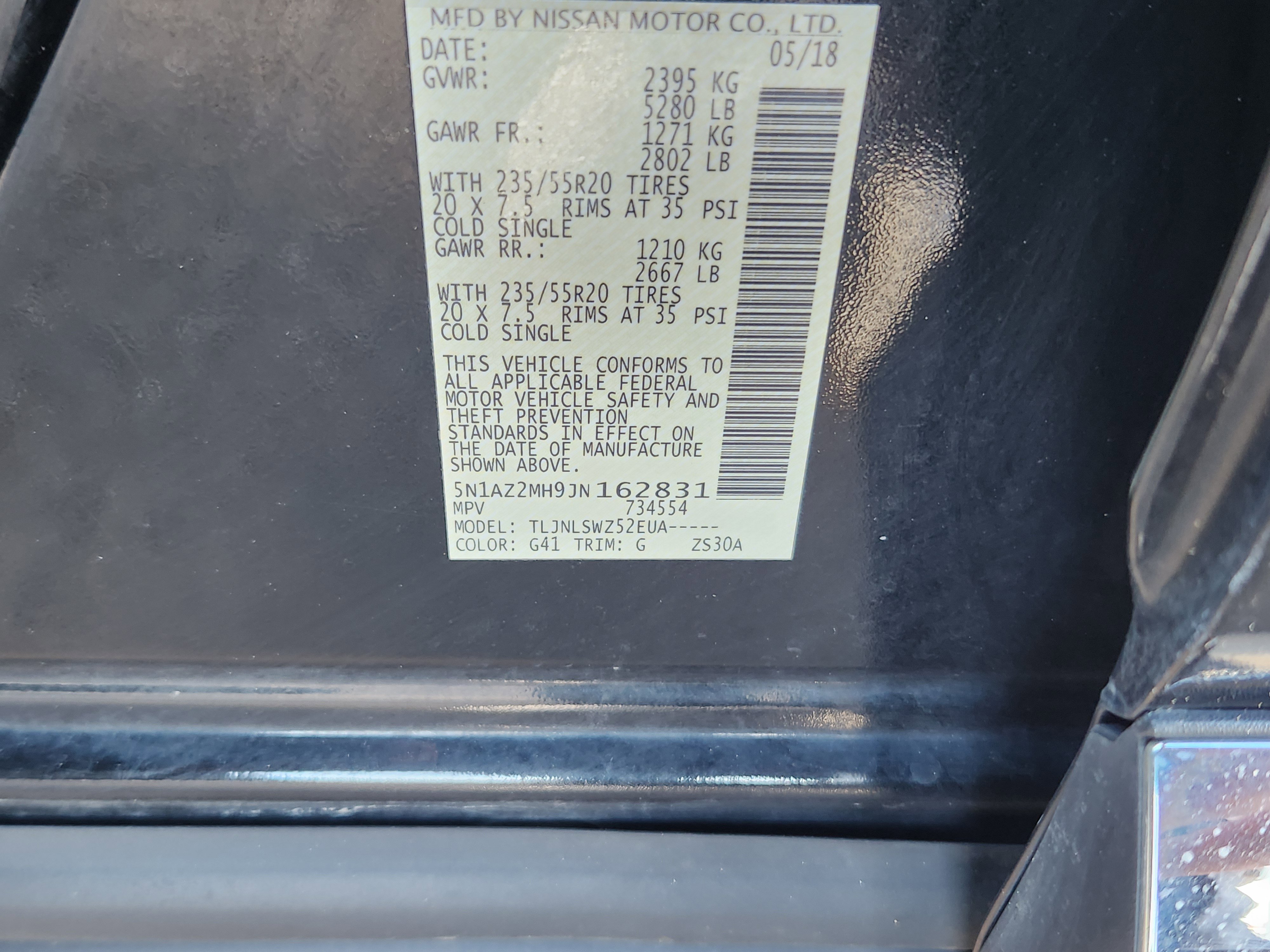 Used 2018 Nissan Murano Platinum image 25