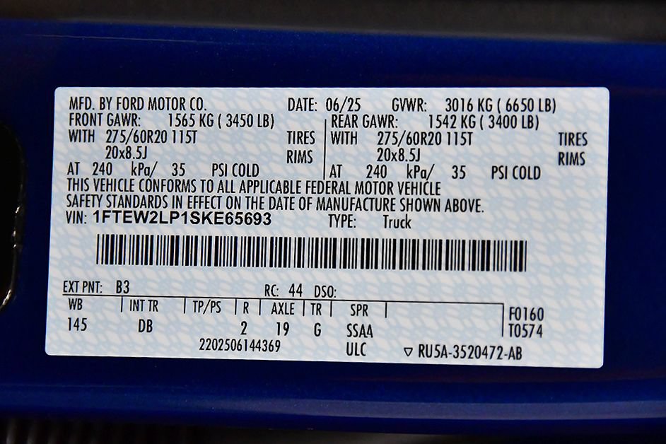Used 2025 Ford F150 STX w/ Equipment Group 200A AWD/4WD image 15
