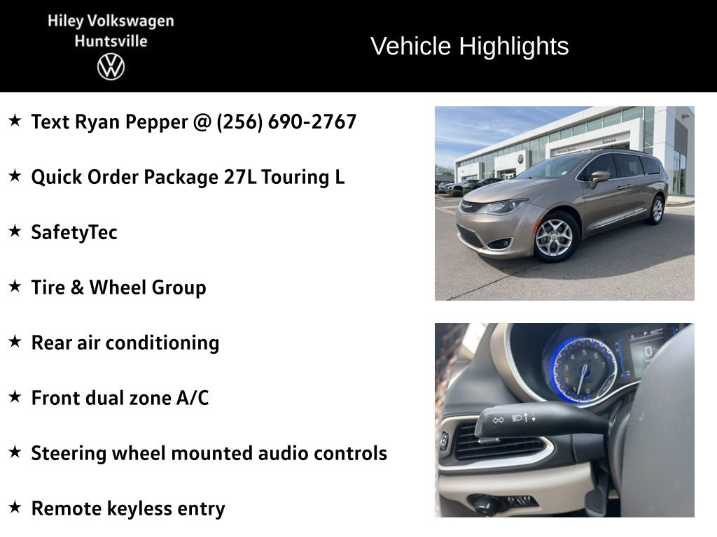 Used 2017 Chrysler Pacifica Touring-L w/ Tire & Wheel Group image 6