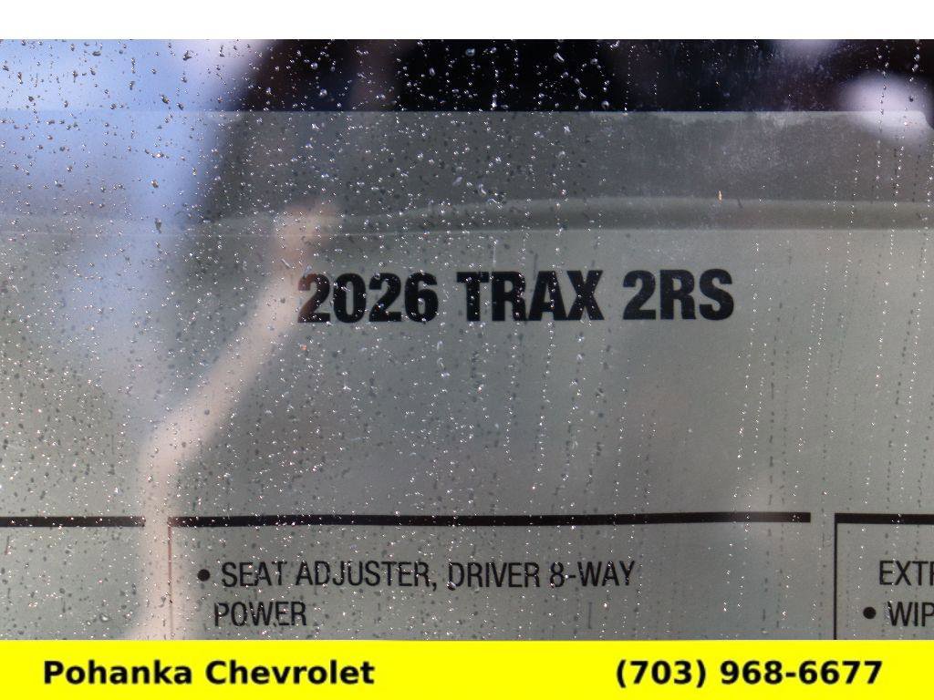 New 2026 Chevrolet Trax RS w/ Driver Confidence Package FWD image 30