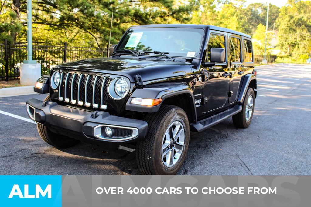 Used 2022 Jeep Wrangler Unlimited Sahara AWD/4WD image 2