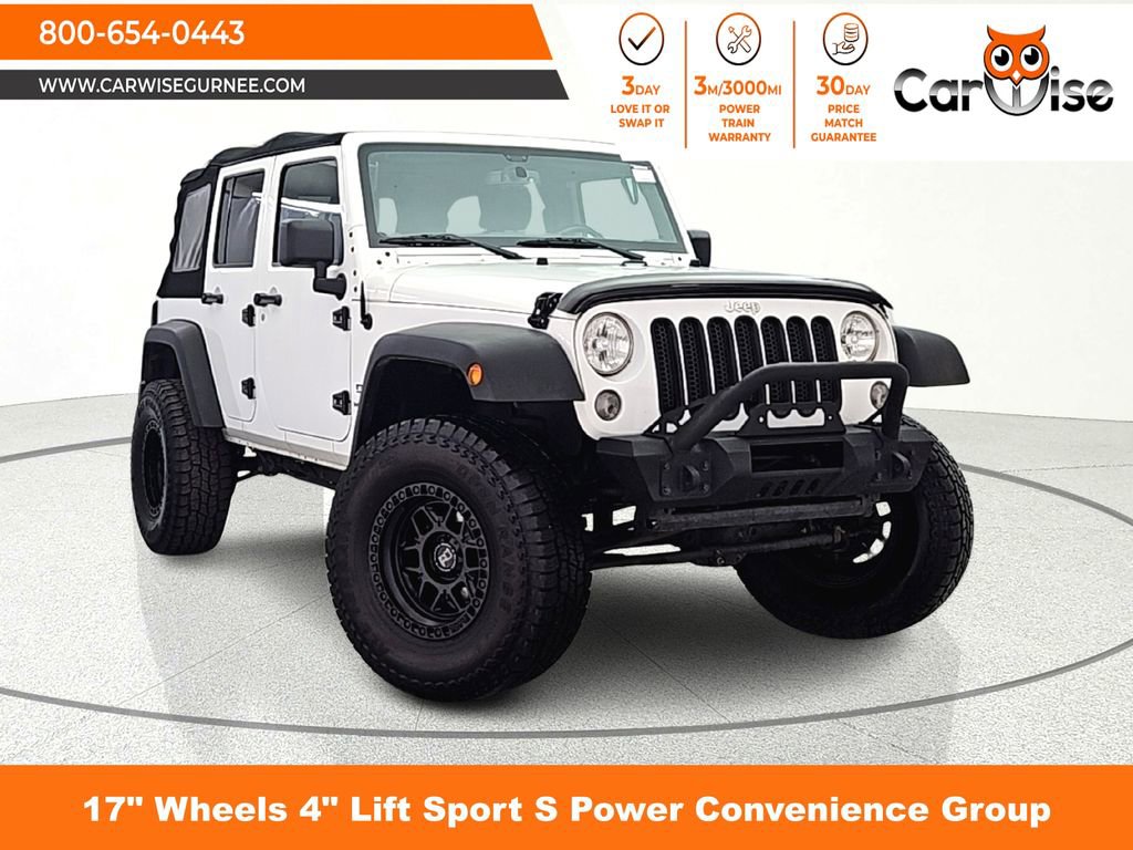 Used 2018 Jeep Wrangler Unlimited Sport S image 1