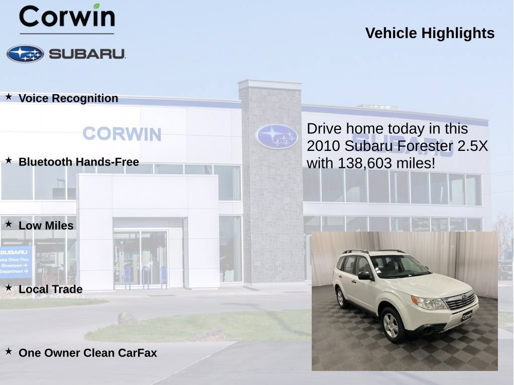 Used 2010 Subaru Forester 2.5X AWD/4WD image 6