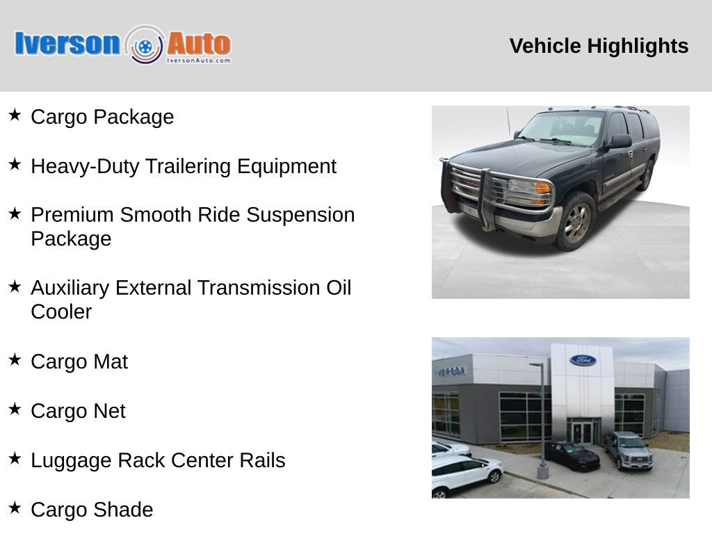 Used 2005 GMC Yukon XL SLT w/ SLT Preferred Equipment Group image 2