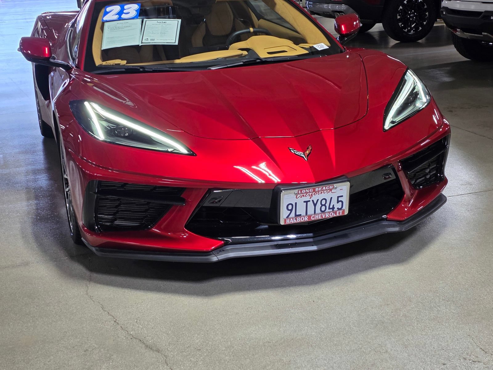 Used 2023 Chevrolet Corvette Stingray Premium Cpe w/ Z51 Performance Package RWD image 9