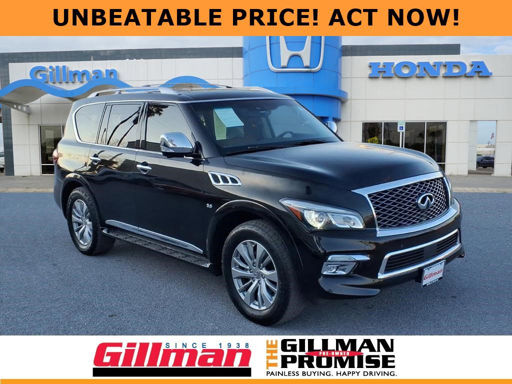 Used 2016 INFINITI QX80 4WD w/ Signature Edition Package