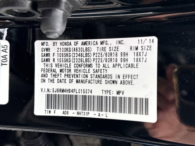 Used 2015 Honda CR-V Touring image 22