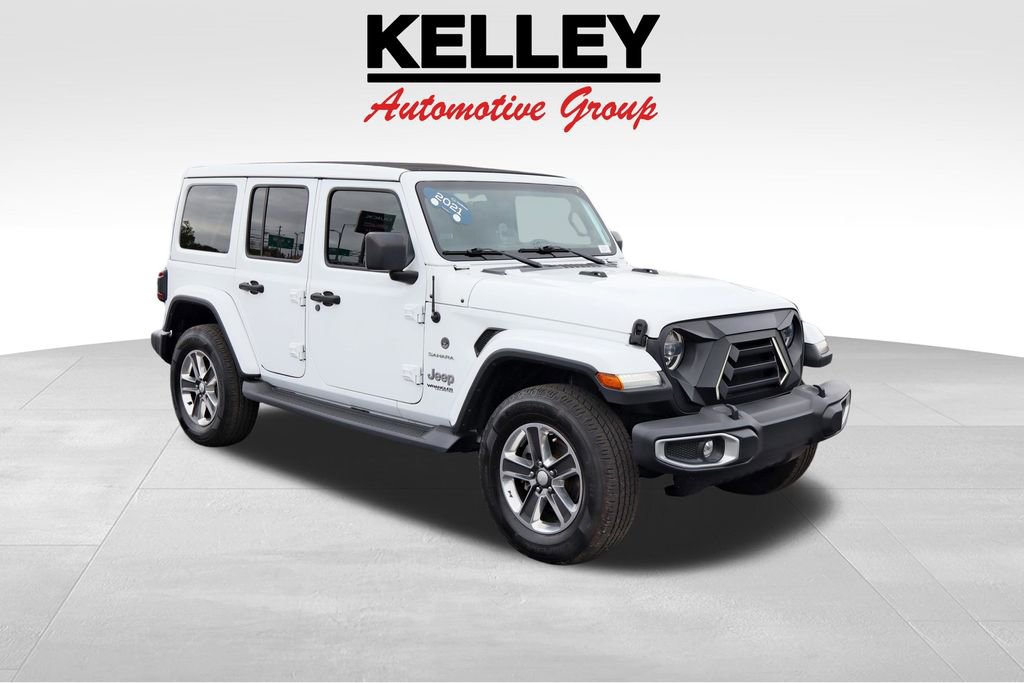 Used 2021 Jeep Wrangler Unlimited Sahara video 1