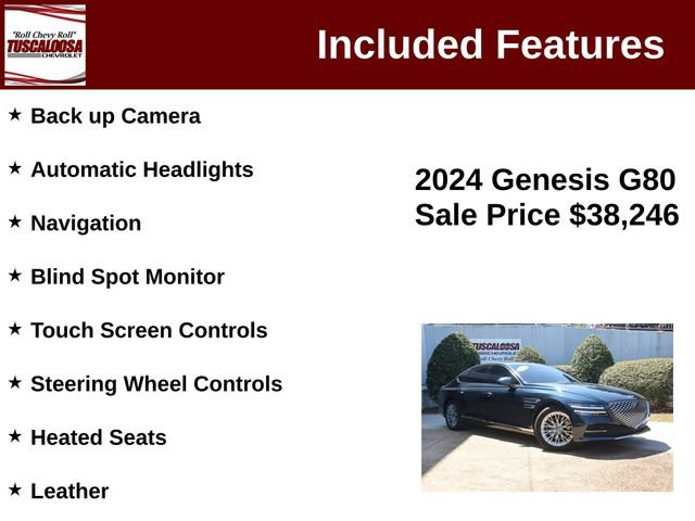 Used 2024 Genesis G80 2.5T AWD/4WD image 6