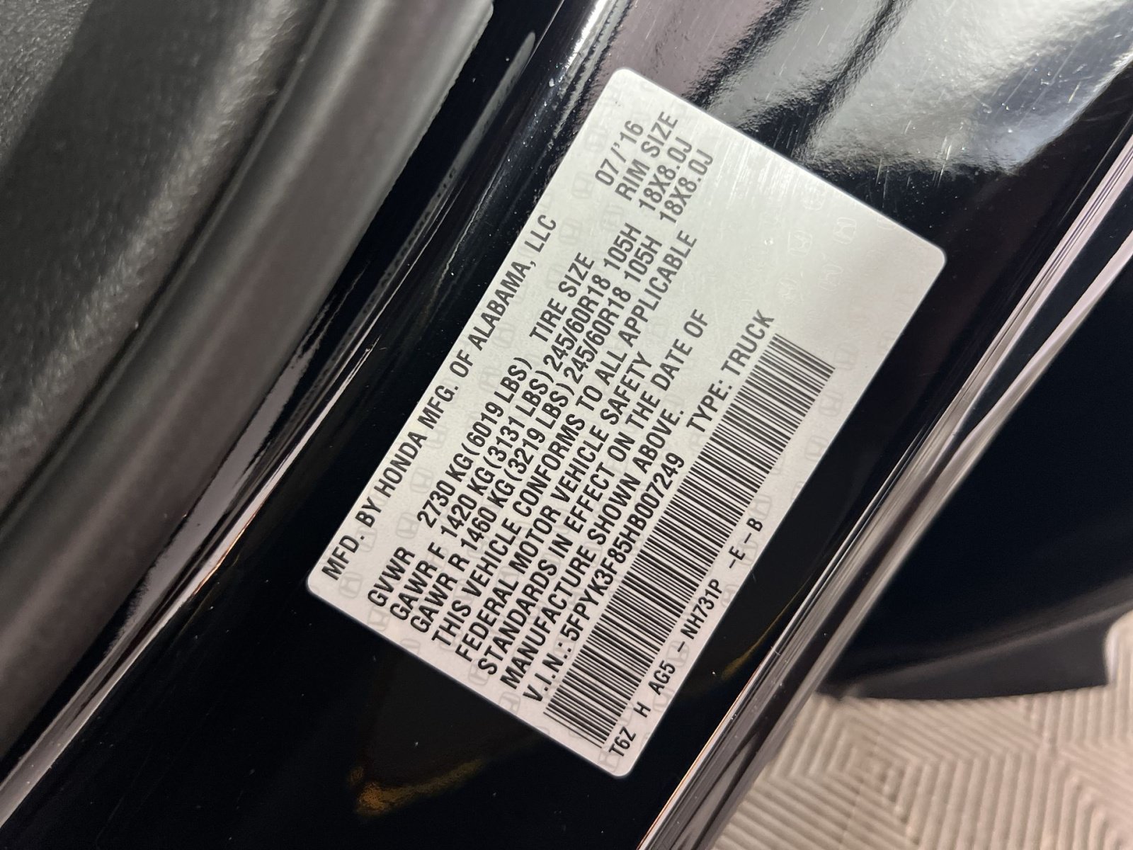 Used 2017 Honda Ridgeline Black Edition image 27