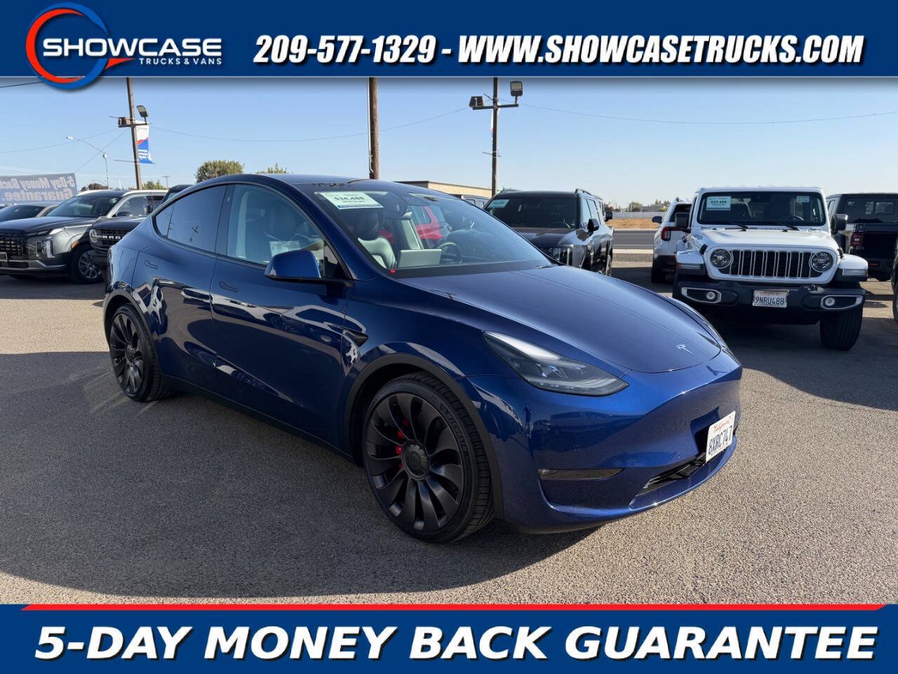 Used 2021 Tesla Model Y Performance AWD/4WD image 1