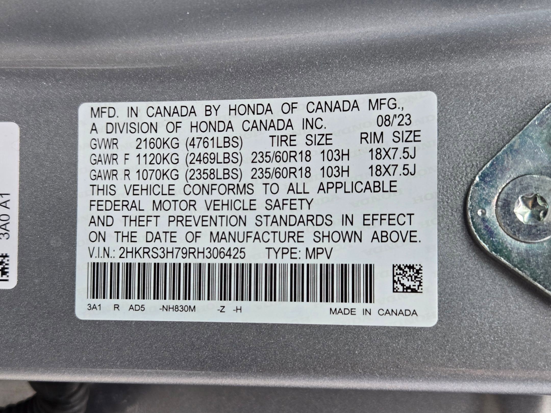 Certified 2024 Honda CR-V EX-L image 33