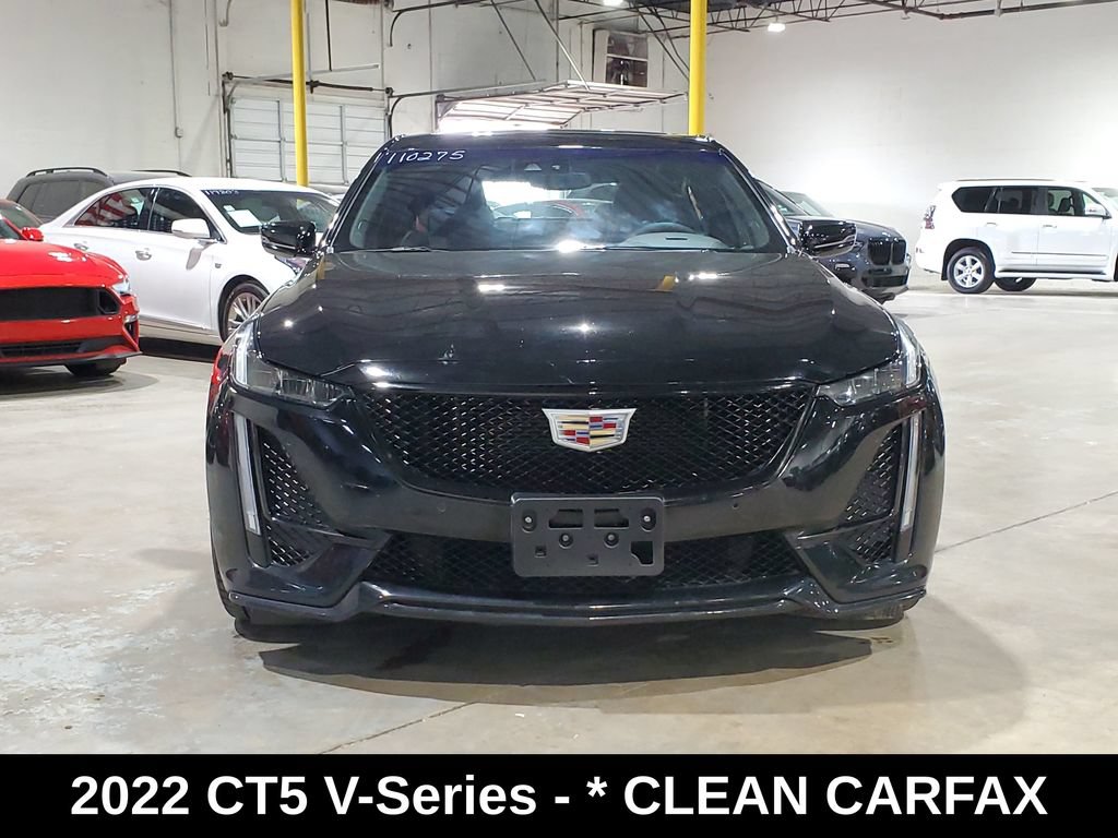 Used 2022 Cadillac CT5 V w/ Cold Weather Package RWD image 2