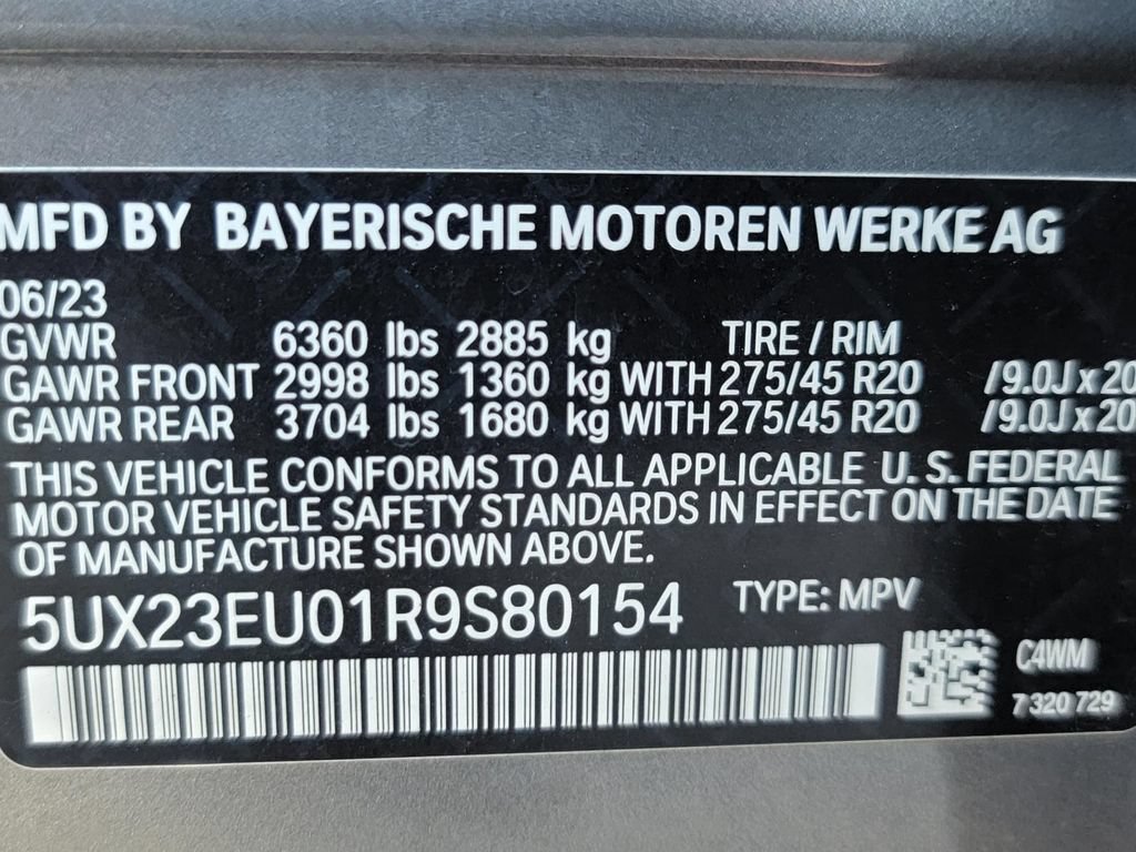 Used 2024 BMW X5 xDrive40i w/ Parking Assistance Package AWD/4WD image 35