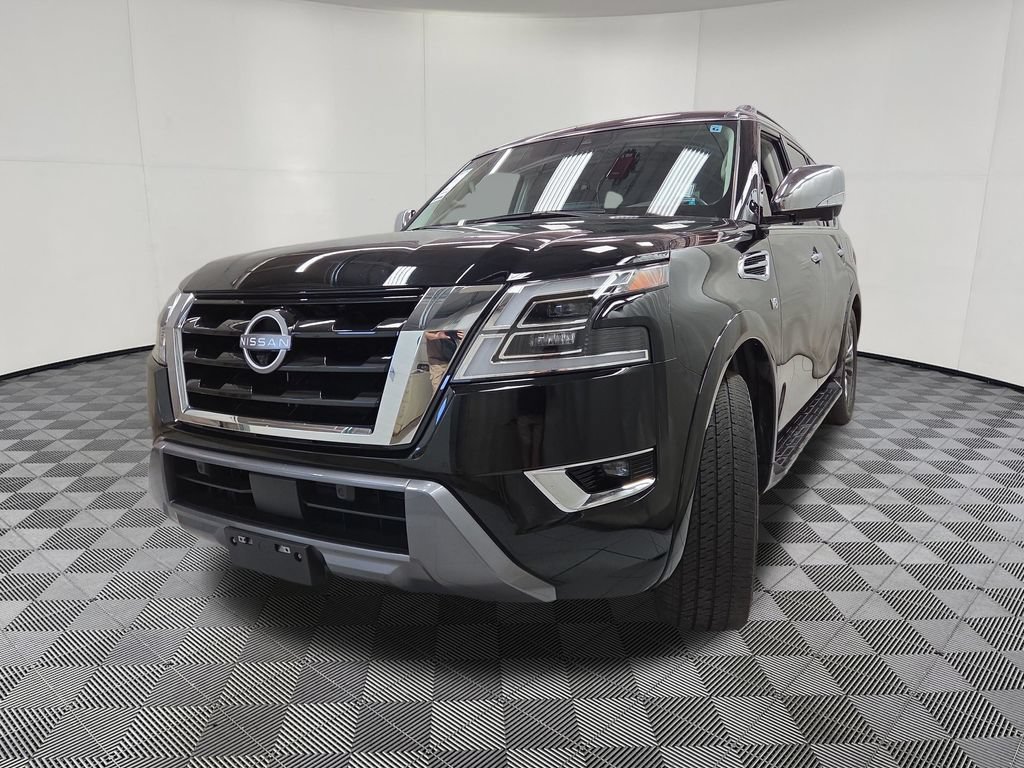 Used 2022 Nissan Armada Platinum w/ Captain's Chairs Package AWD/4WD image 7
