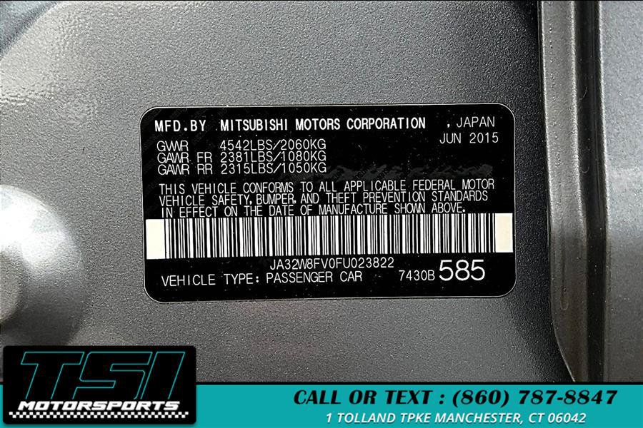 Used 2015 Mitsubishi Lancer Evolution GSR AWD/4WD image 3