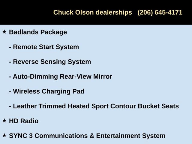 Used 2021 Ford Bronco Sport Badlands w/ Badlands Package image 12