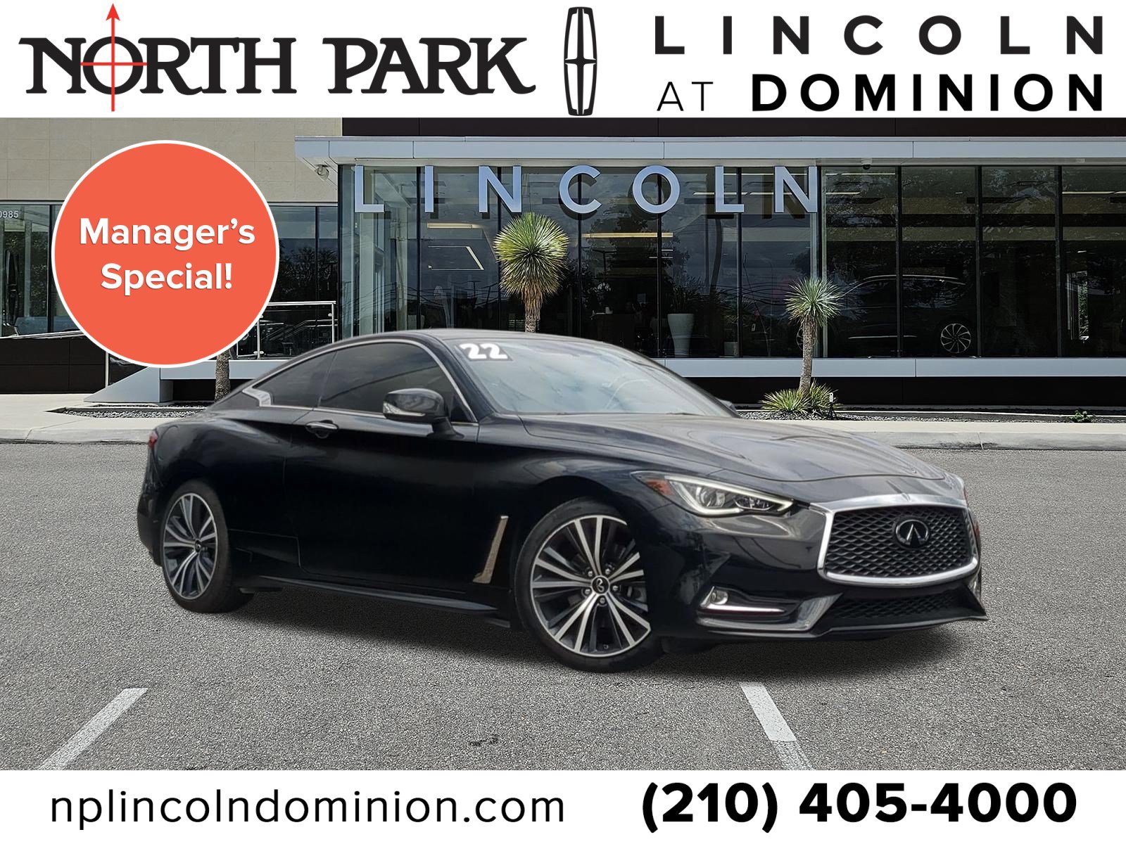 Used 2022 INFINITI Q60 3.0t Pure RWD image 1
