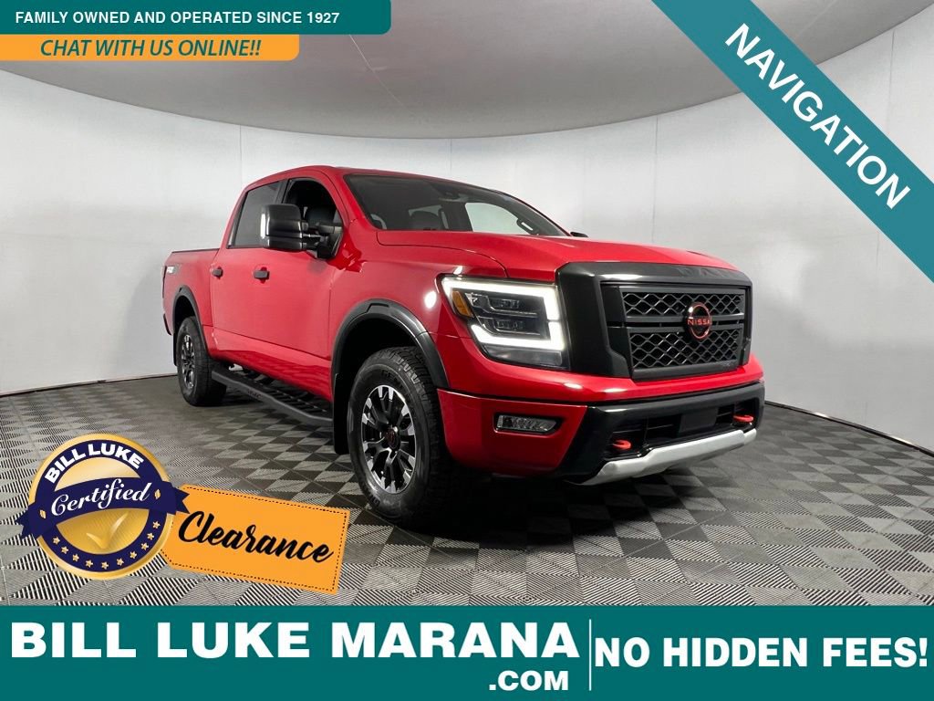 Used 2023 Nissan Titan PRO-4X w/ Off Road Protection Package
