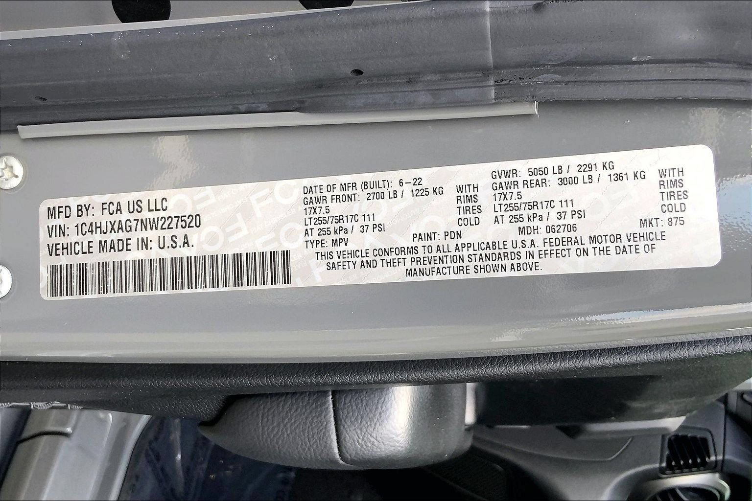 Certified 2022 Jeep Wrangler Sport AWD/4WD image 28