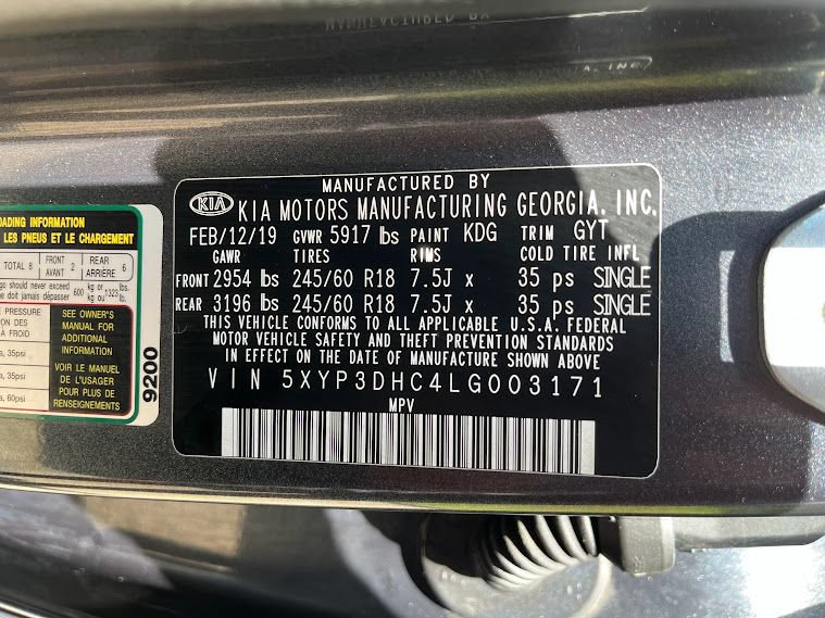 Used 2020 Kia Telluride EX AWD/4WD image 7