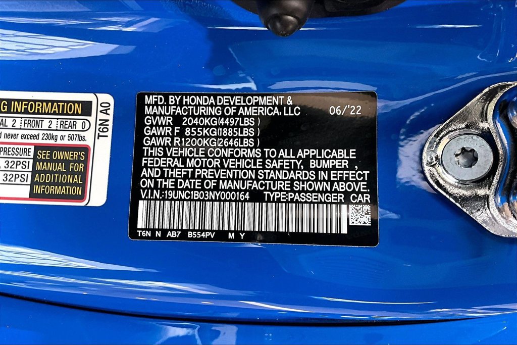 Used 2022 Acura NSX Type S AWD/4WD image 44