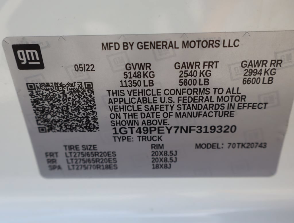 Certified 2022 GMC Sierra 2500 AT4 w/ AT4 Premium Plus Package AWD/4WD image 62
