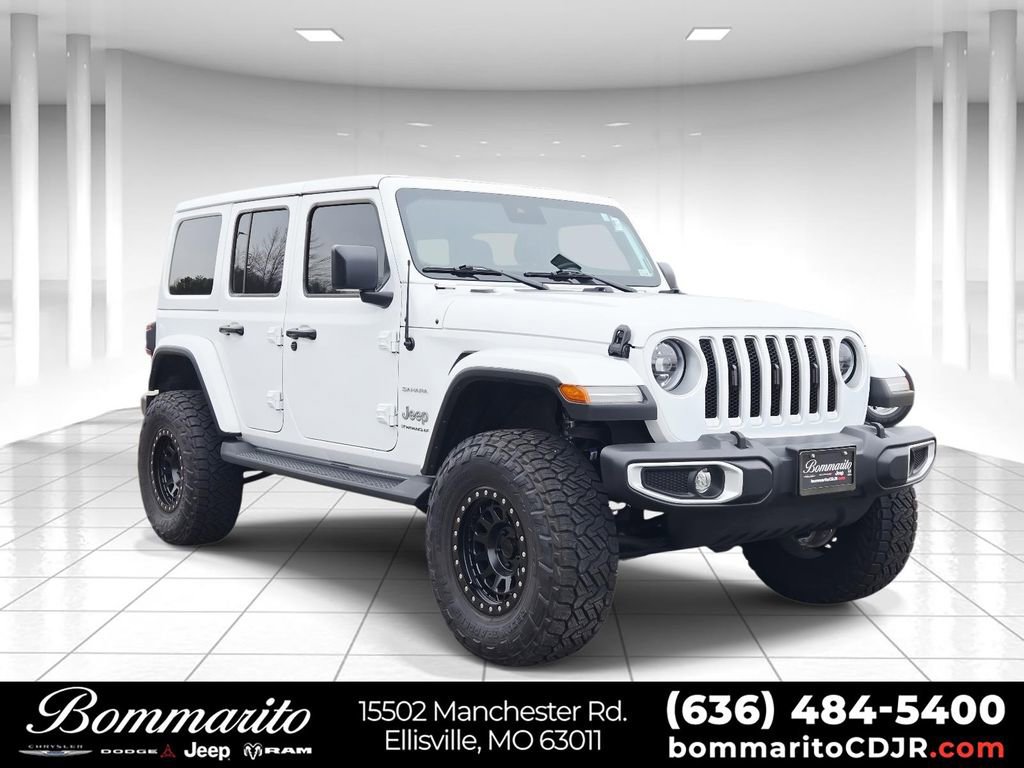 Used 2023 Jeep Wrangler Sahara w/ LED Lighting Group