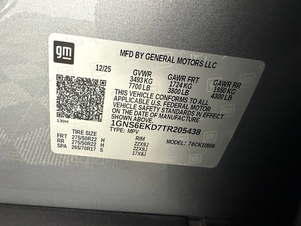 Used 2026 Chevrolet Suburban RST AWD/4WD image 36