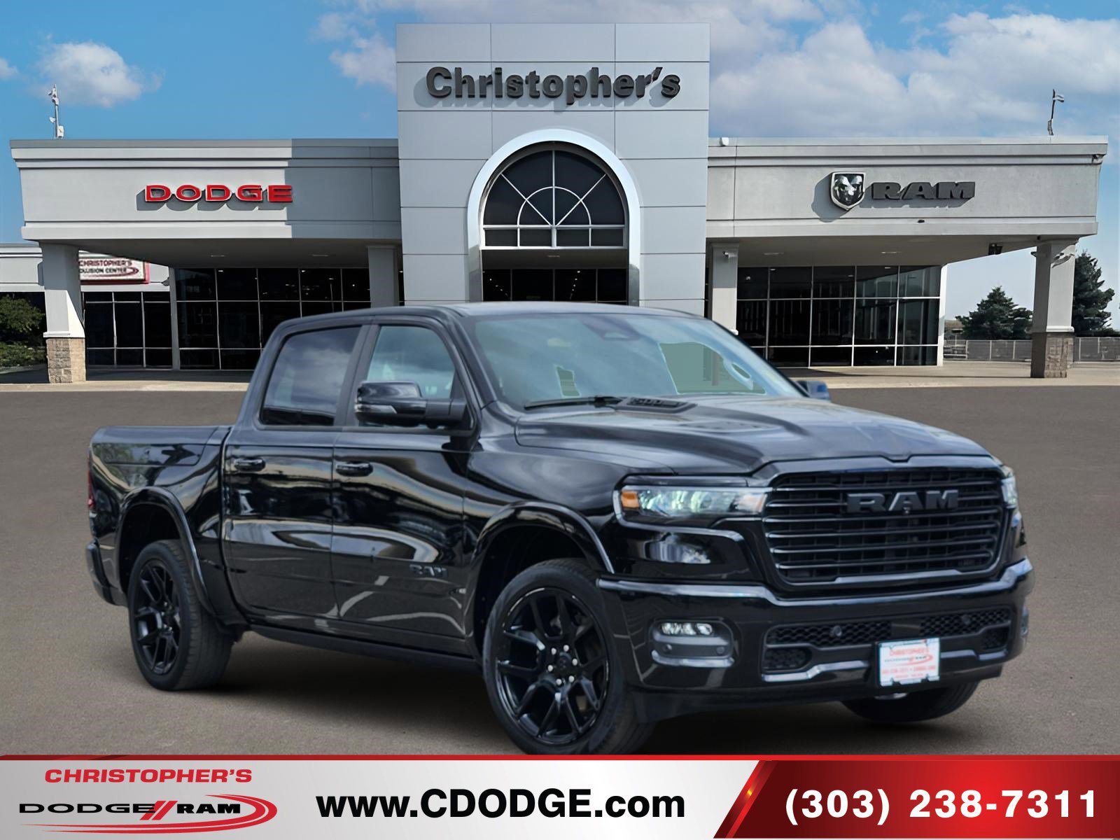 Used 2025 RAM 1500 Laramie w/ Night Edition AWD/4WD image 1